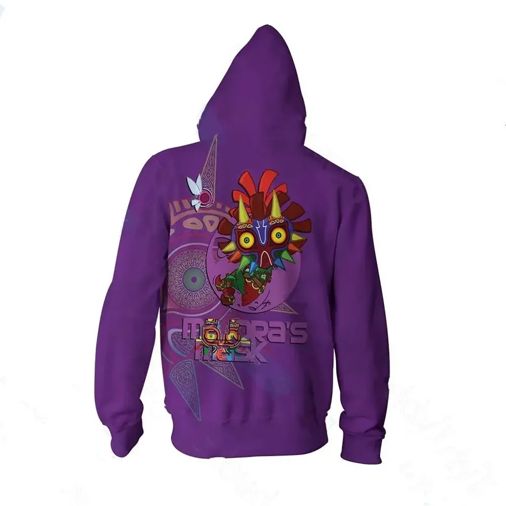 Anime Hoodies Sweatshirts  majora\'s Cosplay Costume Men Top Jackets