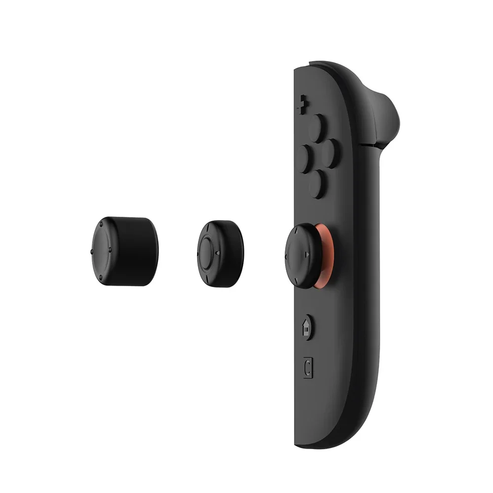 6 قطعة سيليكون الإبهام القبضات مجموعة استبدال ThumbStick قبضة غطاء تغليف عصا التحكم قبضة القبضات غطاء عصا قبعات للتبديل 2 تحكم