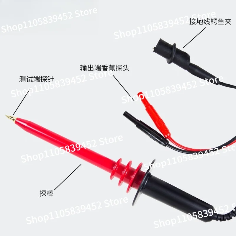 For HVP-40  1000:1 Connected Multimeter High Voltage Test Rod Electrostatic Pressure High Voltage Attenuator Rod HVP40A