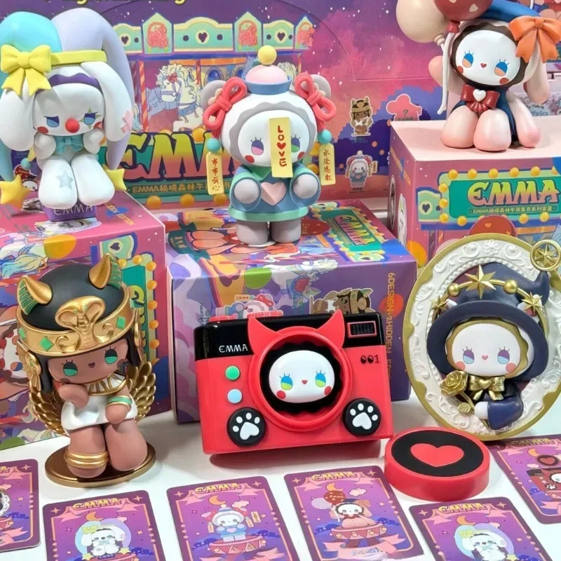 Эмма Секретный лес Полуночный рынок Таинственная коробка Слепая коробка Игрушка Tide Play Кукла Фигурка Креативный орнамент Декоративный подарок на день рождения