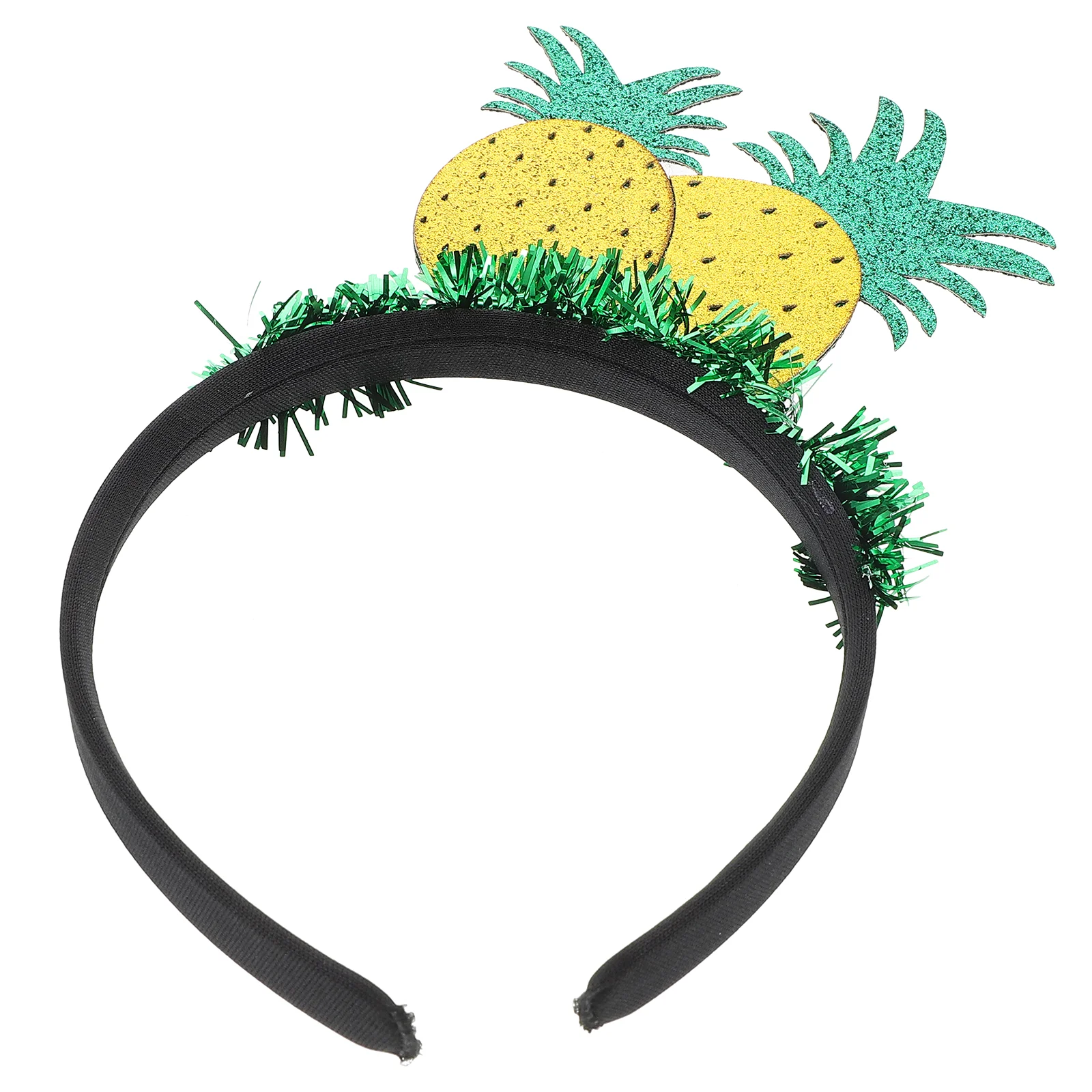 Pineapple Headband Props Cosplay Headbands Party Decorative Hawaiian Headdress Girls Hair Accessories for Style Summer