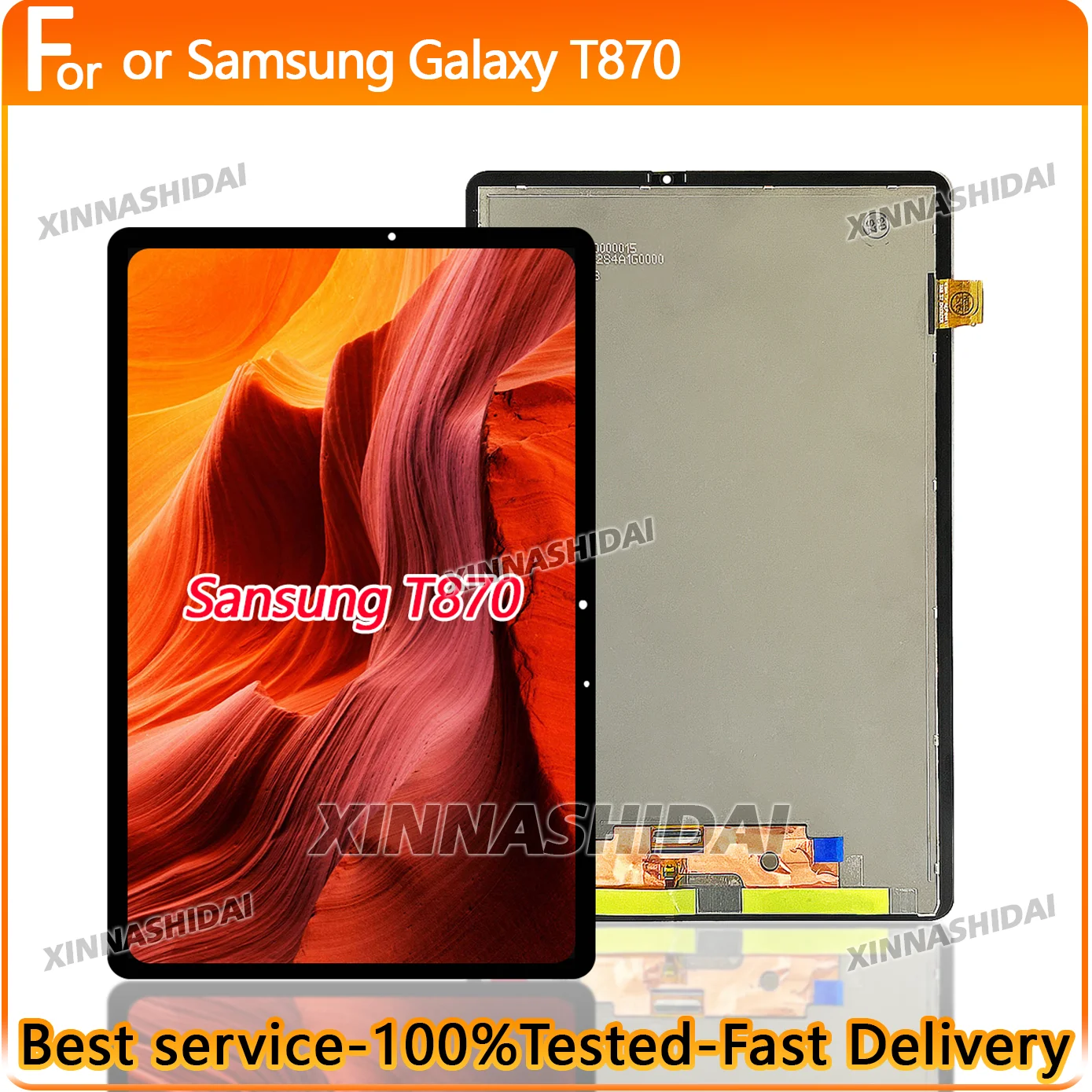 

11 "Тестированный новый ЖК-дисплей для Samsung Galaxy Tab S7 T870, замена сенсорного ЖК-дисплея для Samsung SM T870, ЖК-дисплей T870