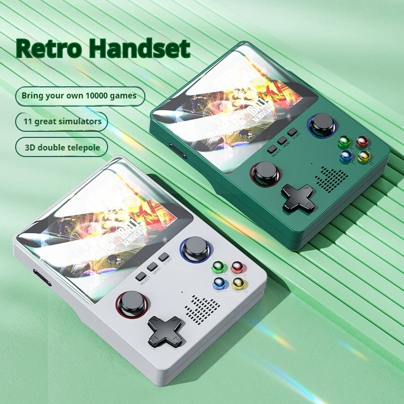 X6 New Handheld Game Console With Tv Handle Double 3d Rocker Mini Small High-Definition Color Screen And Strong Battery Life