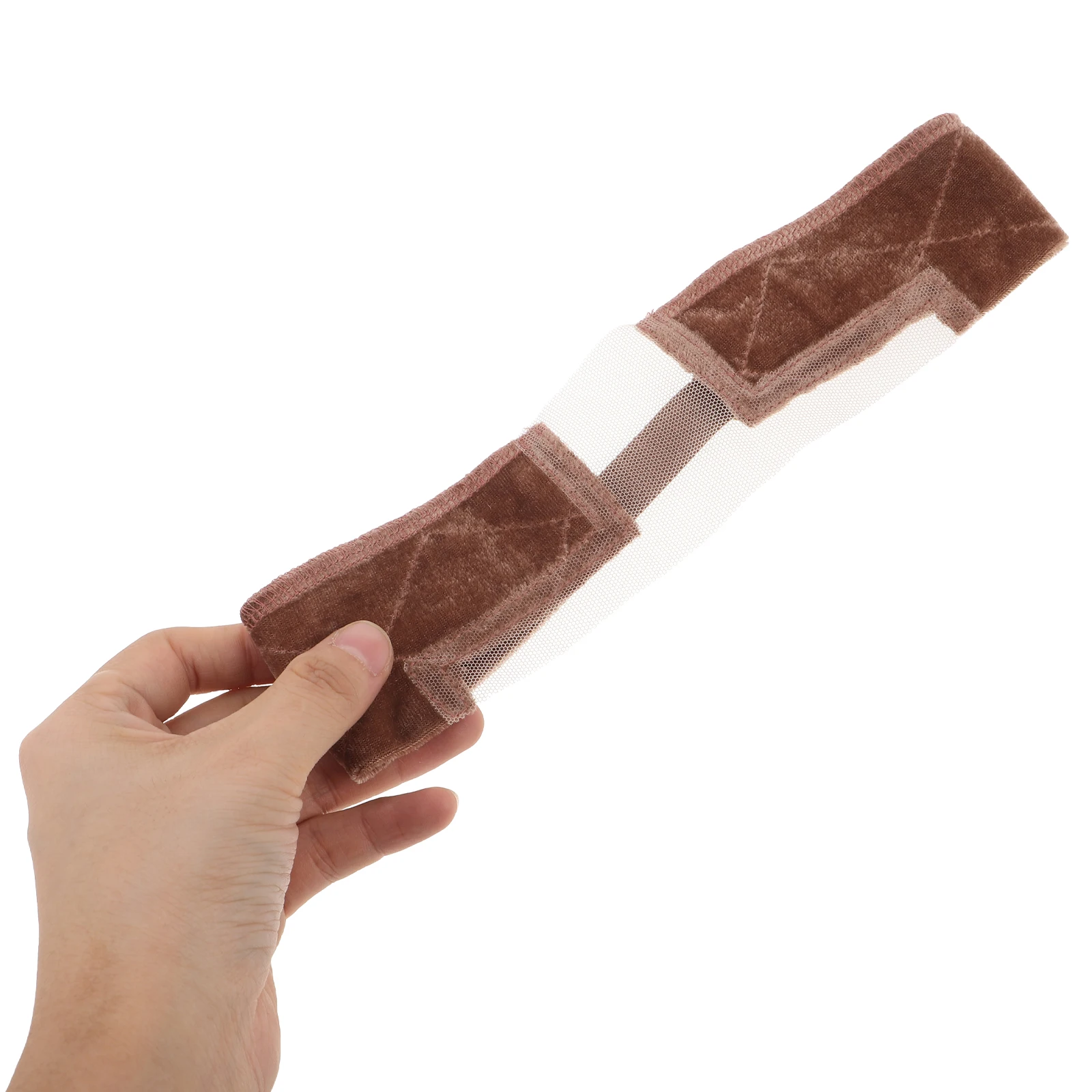 

4pcs Elastic Adjustable Non-Slip Grip For Lace Front Wigs Breathable Mesh Design Salon Party Daily Wear Grip Headband