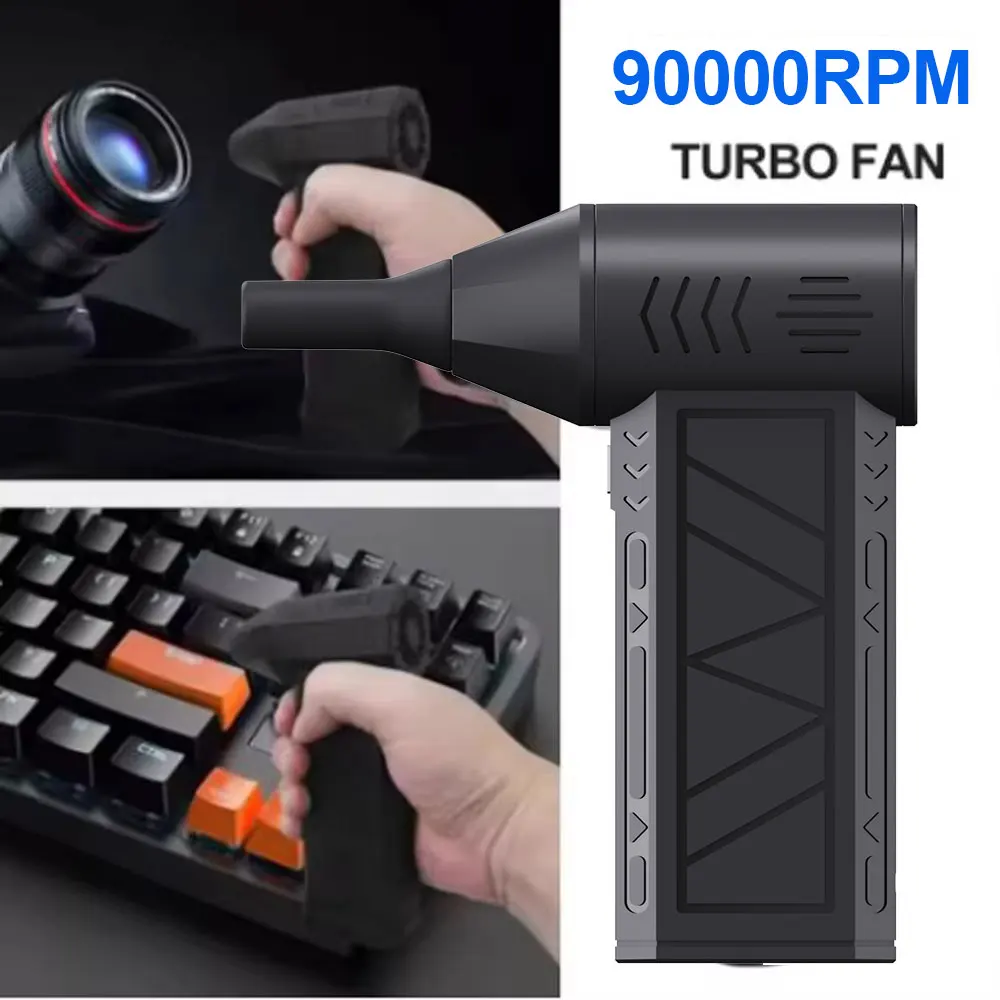 

Mini 90000RPM Turbofan High power Jet Fan Brushless MotorVariable Speed Dust Blower Cleaning Tool Air Duster AirBlower Handheld