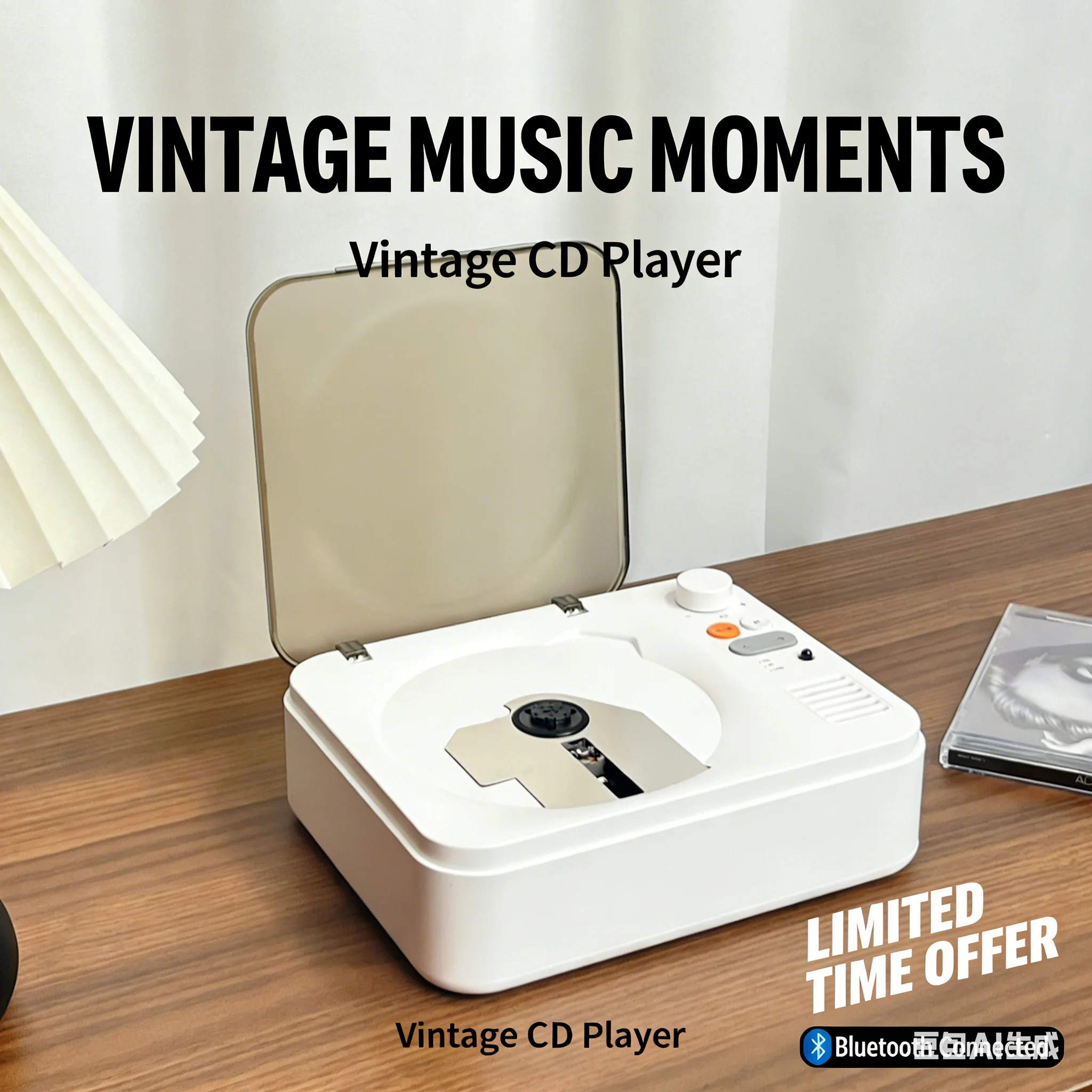 Vintage Cd Disc Pla…