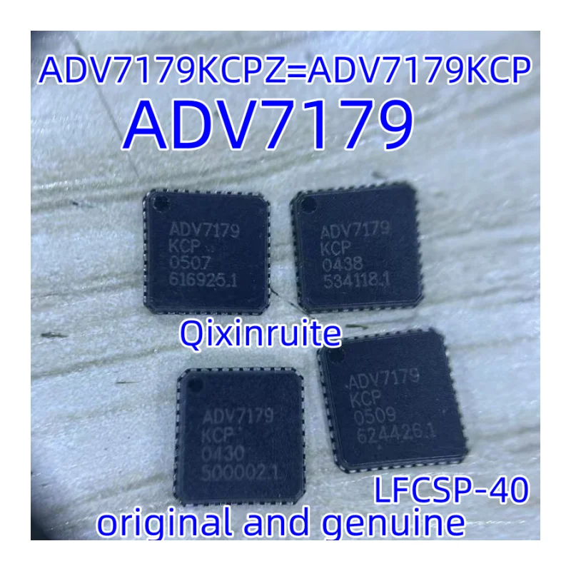Qixinruite New ADV7179KCPZ=ADV7179KCP=ADV7179 LFCSP-40 Video Interface Chip Integrated Circuit IC