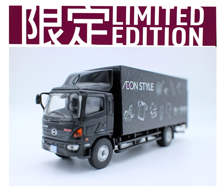 

TINY 1/76 Scale Hino 500 Box Lorry AEON Style Truck Transportation Dicast Alloy Toy Cars For Collection Display Gifts