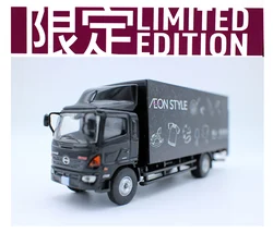 TINY 1/76 Scale Hino 500 Box Lorry AEON Style Truck Transportation Dicast Alloy Toy Cars For Collection Display Gifts