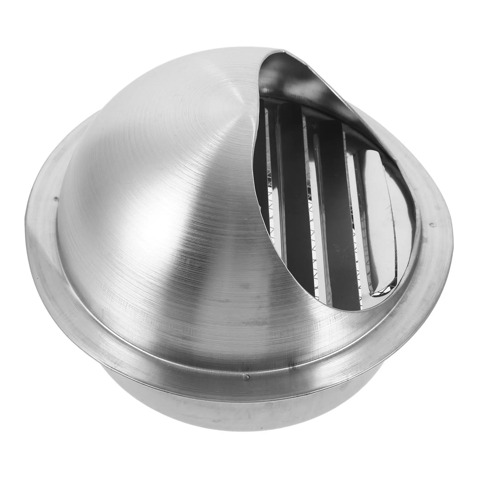Stainless Steel Air Vent Cover Rainproof Windproof Hood Chimney Exhaust Pipe Protector Roof Ventilation Cap Shelter