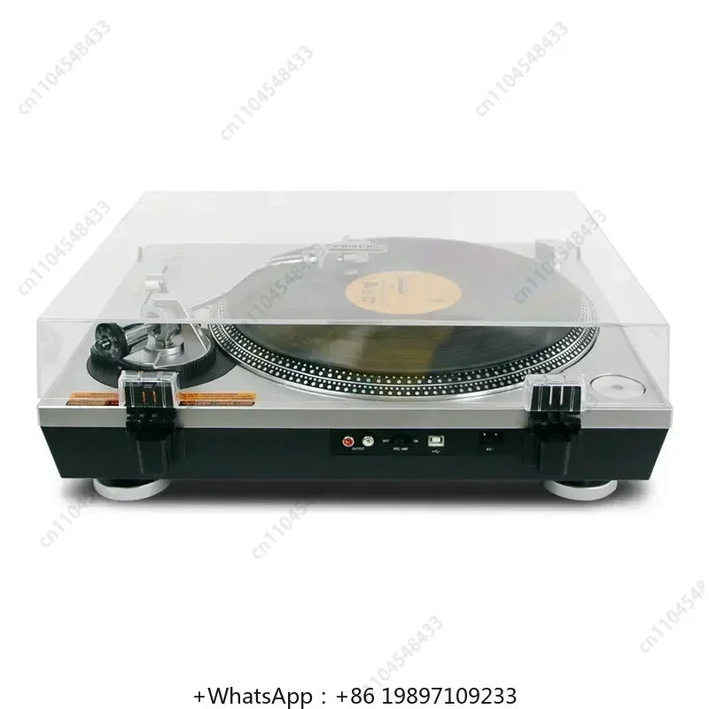 

Виниловый проигрыватель с Bluetooth-передатчиком и USB-компьютерной записью LP, 33/45 об/мин, виниловый проигрыватель проигрывателей