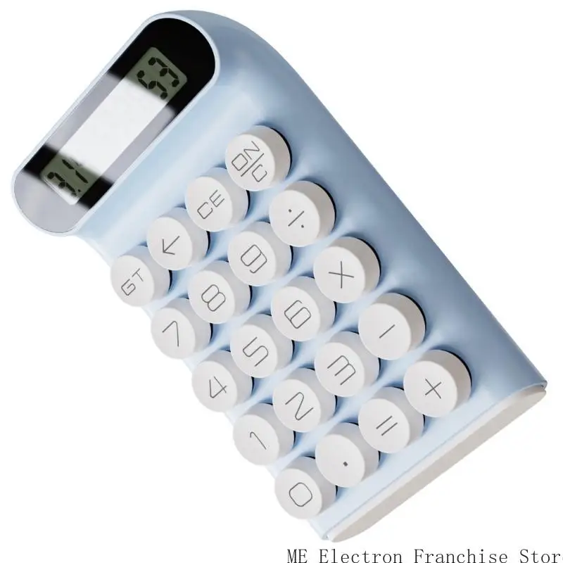 T5EA Łatwe w użyciu kalkulator komputerów stacjonarnych Świetnie do biurowy, studiów, kalkulatora kieszeni podróży nowoczesne
