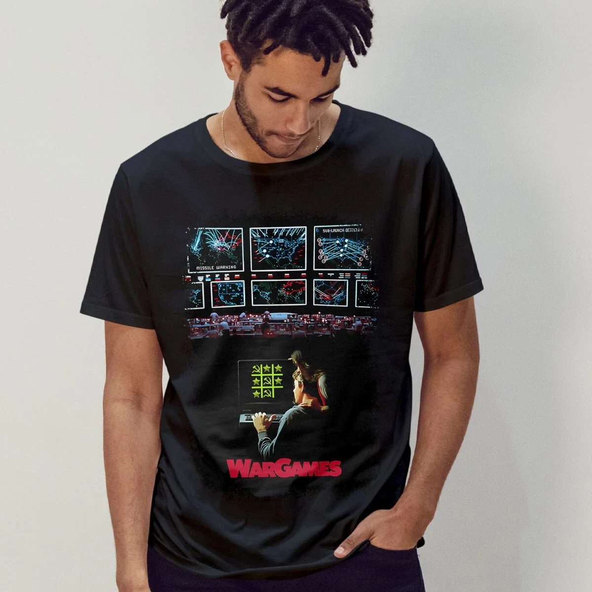 WarGames (1983) Movie Poster Inspired T-Shirt Retro Tee Unisex