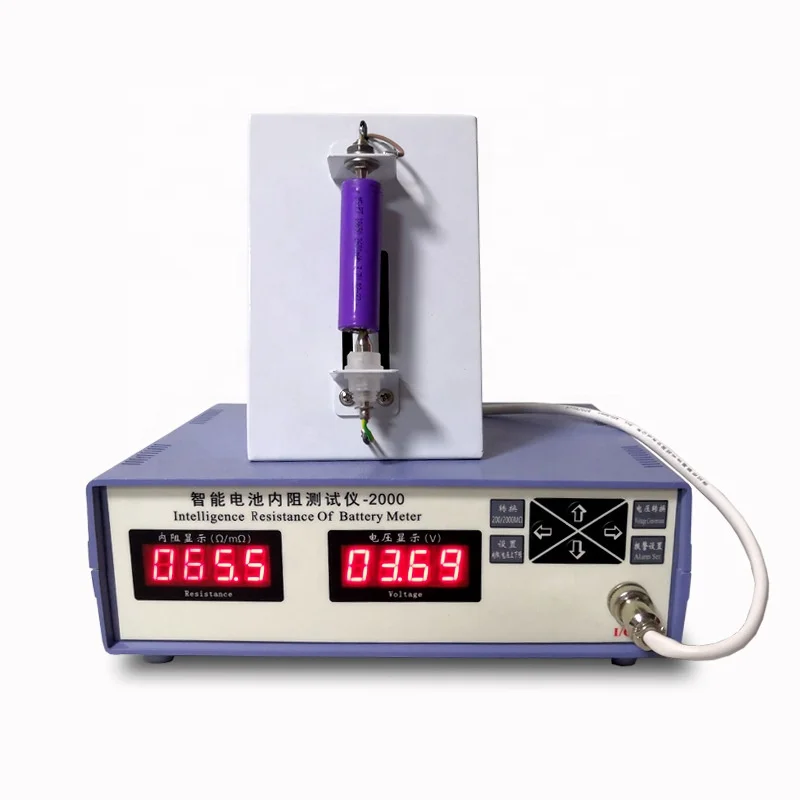 Voltage and Internal Resistance Tester for Pouch Cylindrical Cell Lithium  Testing