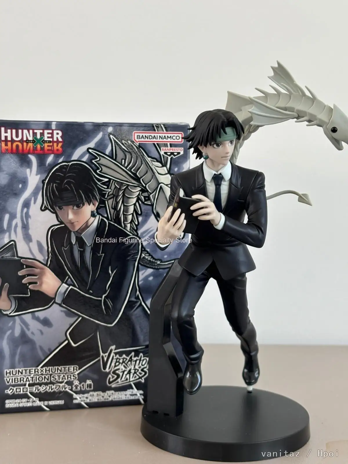 In Stock Original Bandai Banpresto Hunter Hunter Leorio Paladiknight Kuroro Lucilfer Action Figure Doll Brand New Boxed Animatio