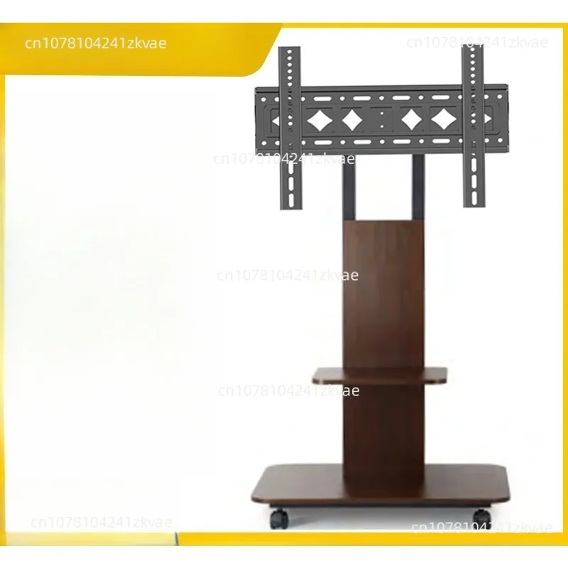 TV Floor Mobile Stand Universal TV Cart Foreign Trade Cross-border TV Bracket Floor Type with Wheels