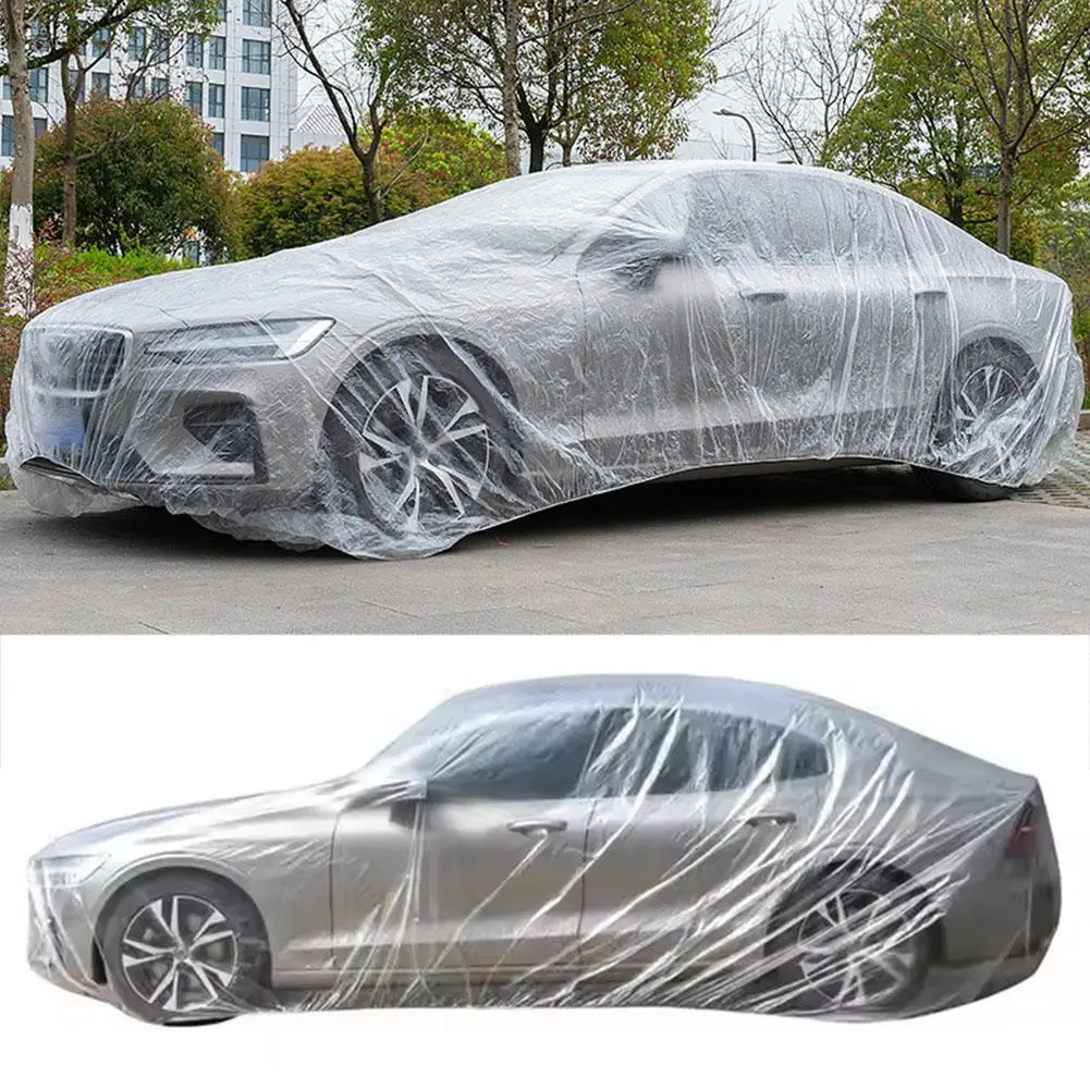 

Universal Disposable Car Cover Indoor Dustproof Waterproof Car Cover Soft Scratch-Free Auto Protector