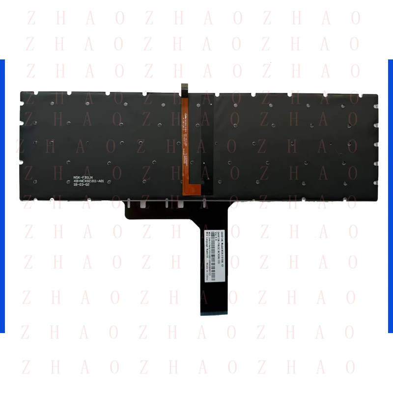 L+ for  MSI GL65 9RC 9SC 9SD 9SE Leopard 10SDR 10SER 10SFR Keyboard With Red Backlit