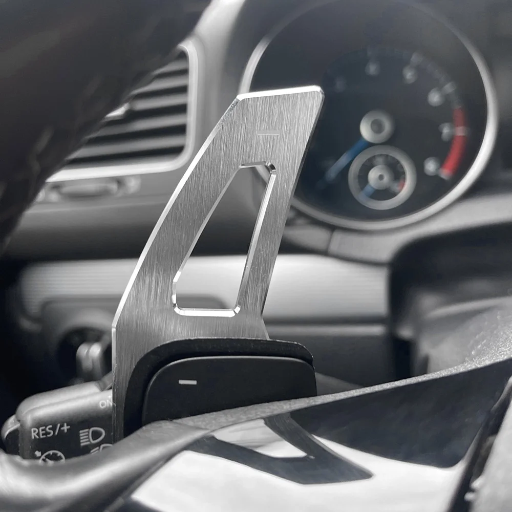 Auto Lenkrad DSG Schaltwippe Verlängerung Schalthebel Aufkleber Für Volkswagen Tiguan Golf6 MK6 Jetta GTI R20 R36 CC Scirocco EOS – Detail 3