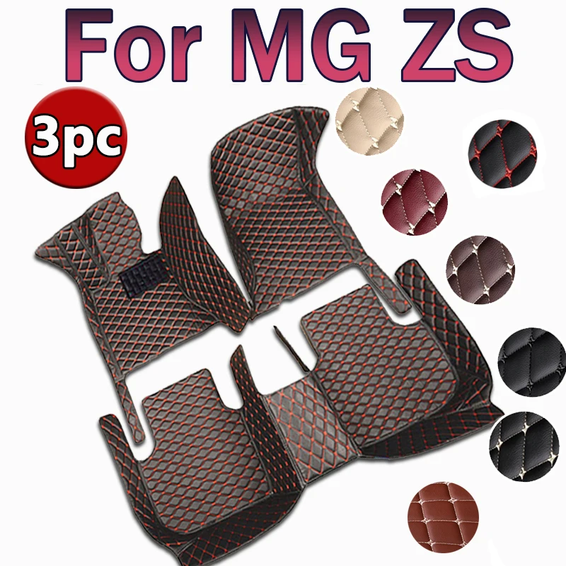 

Custom Automotive Car Floor Mats For MG ZS 2022 Auto Luxury Leather Men Women Car Mats Full Coverage