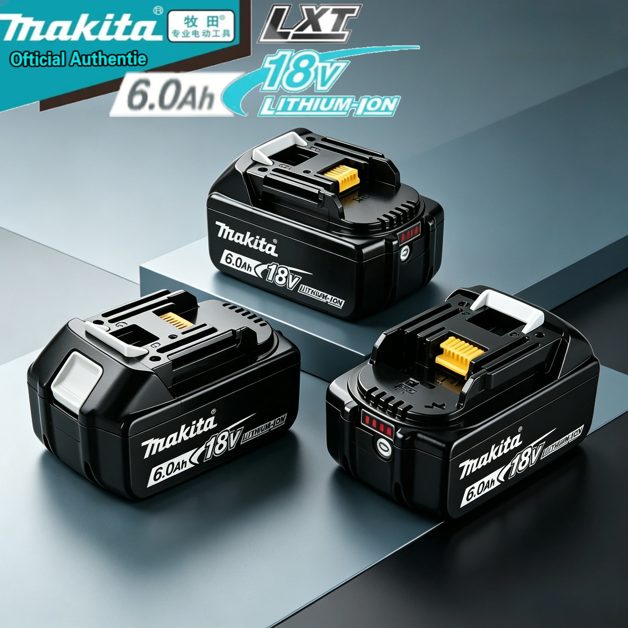

100% Original Makita Li-ion Rechargeable Power Tool battery 18v, Replaceable 5Ah/6Ahbattery Lithium-ion, 1850 BL1860B