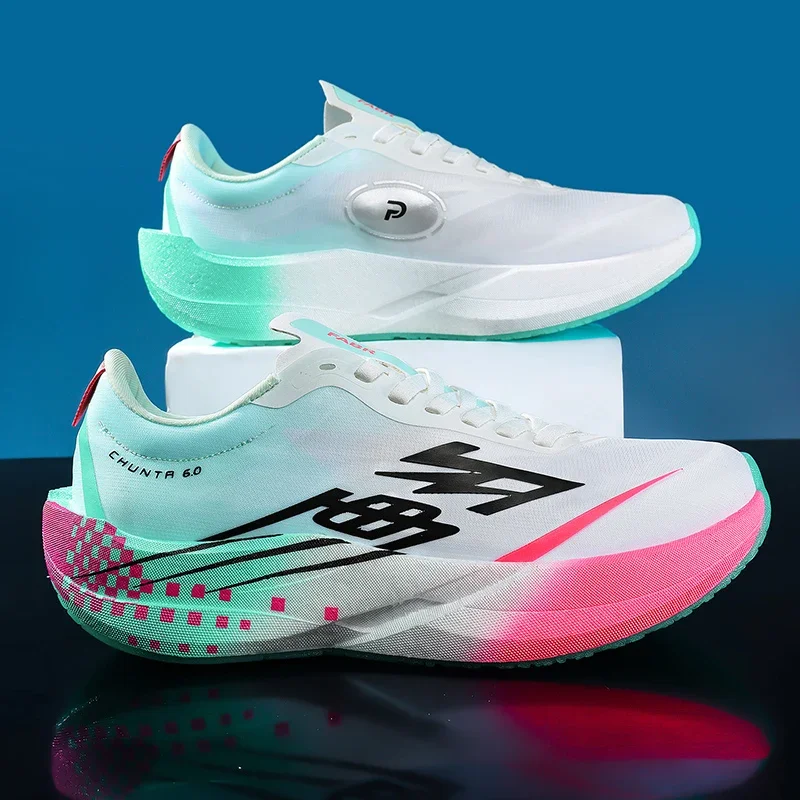Marathon Men Running Shoes Carbon Board Speciality Sports Breathable Lightweight Women's Comfortable Chunta Athletic Sneakers