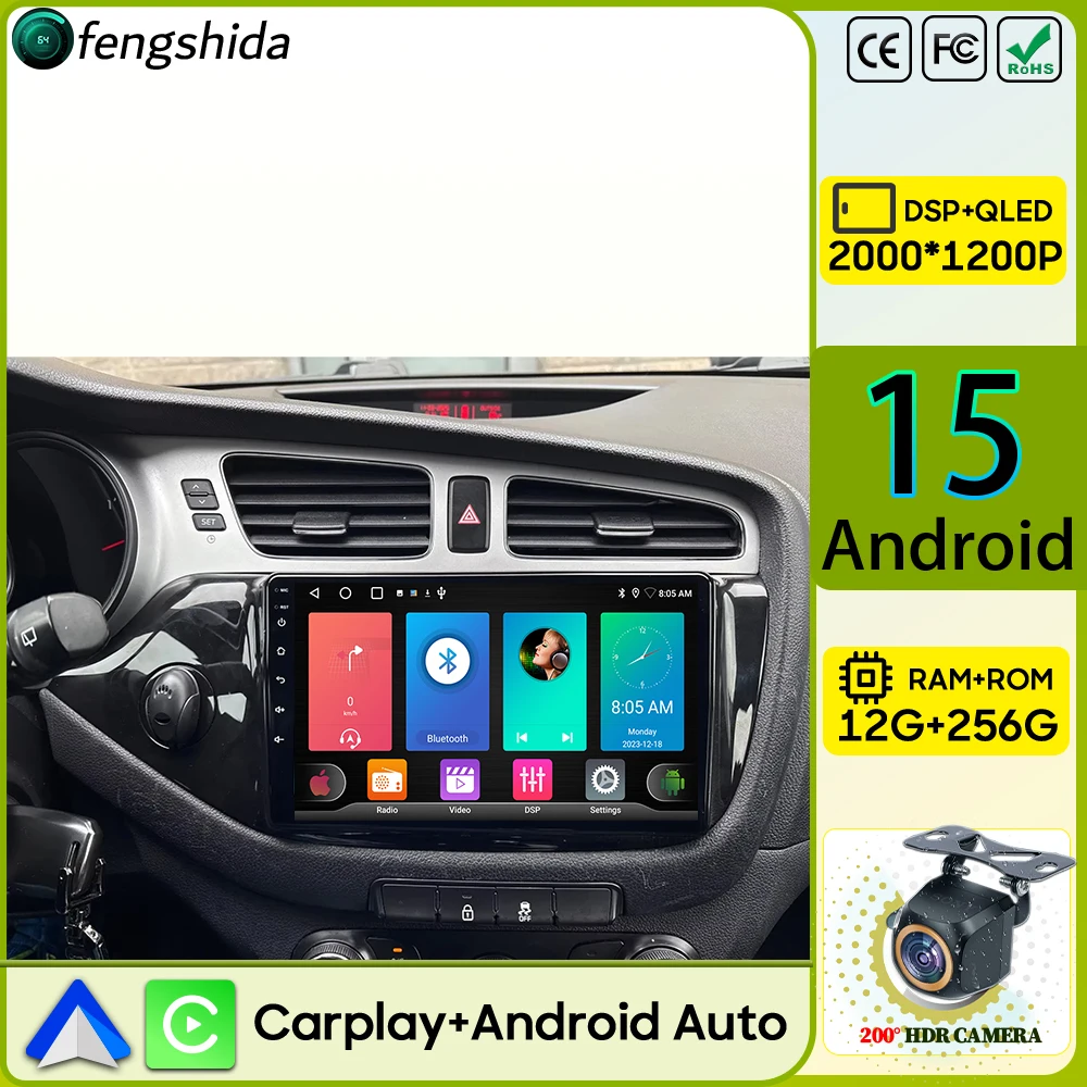 Car Radio Carplay F… - image