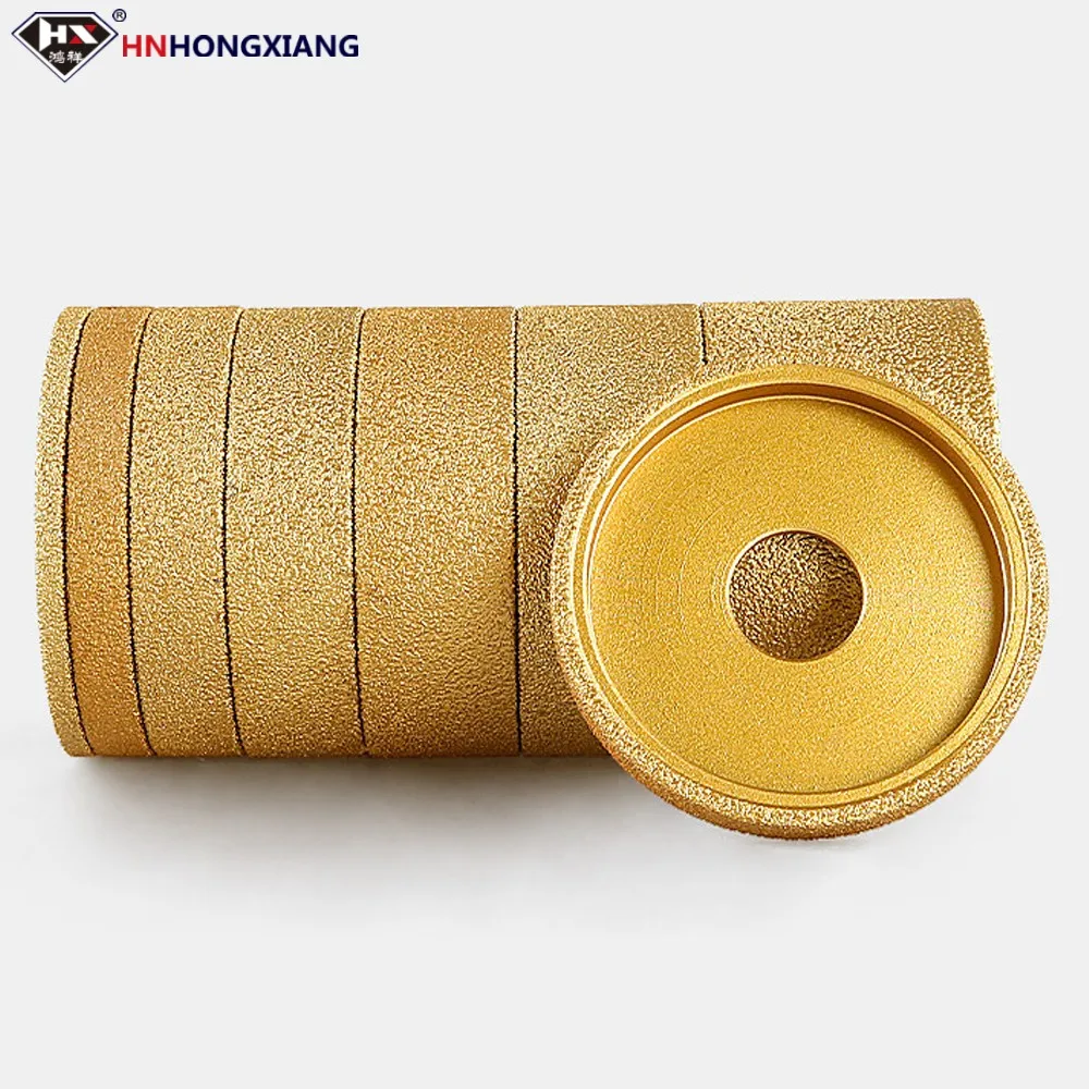 Brazing Diamond Stone Grinding Wheel, Marble Granite Ceramic Tile Trimming And Chamfering Artifact, Slotting And Grinding Arc