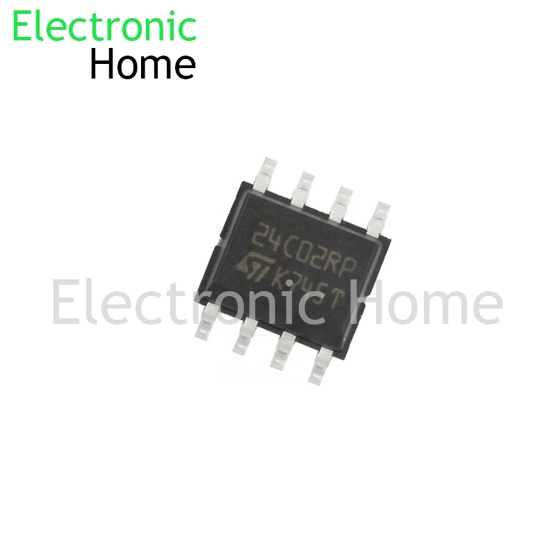 20PCS/LOT 24C02RP original ST/EEPROM memory SOP-8 brand new M24C02-RMN6TP 24C02