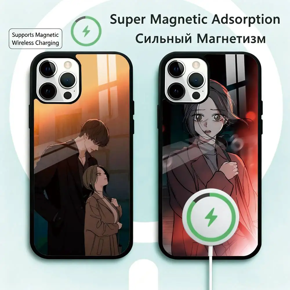 

T-Tears on a Withered Flower Phone Case For iPhone17,16,15,14,13,12,11 Plus,Pro Magnetic Supports Magnetic Wireless Charging