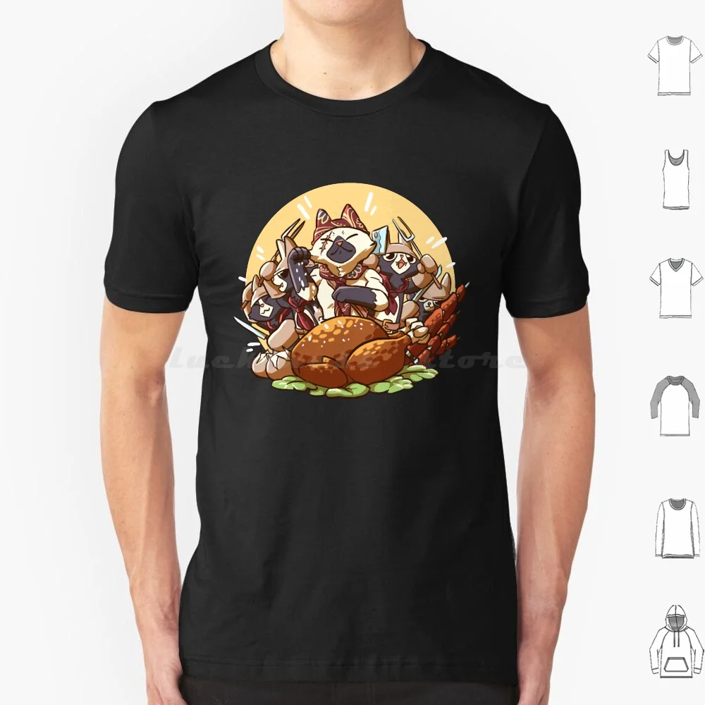 Meowscular Chef Bae T Shirt Men Women Kids 6xl Monsterhunter Monster Hunter World Monster Hunter World Palico Meowscular Chef