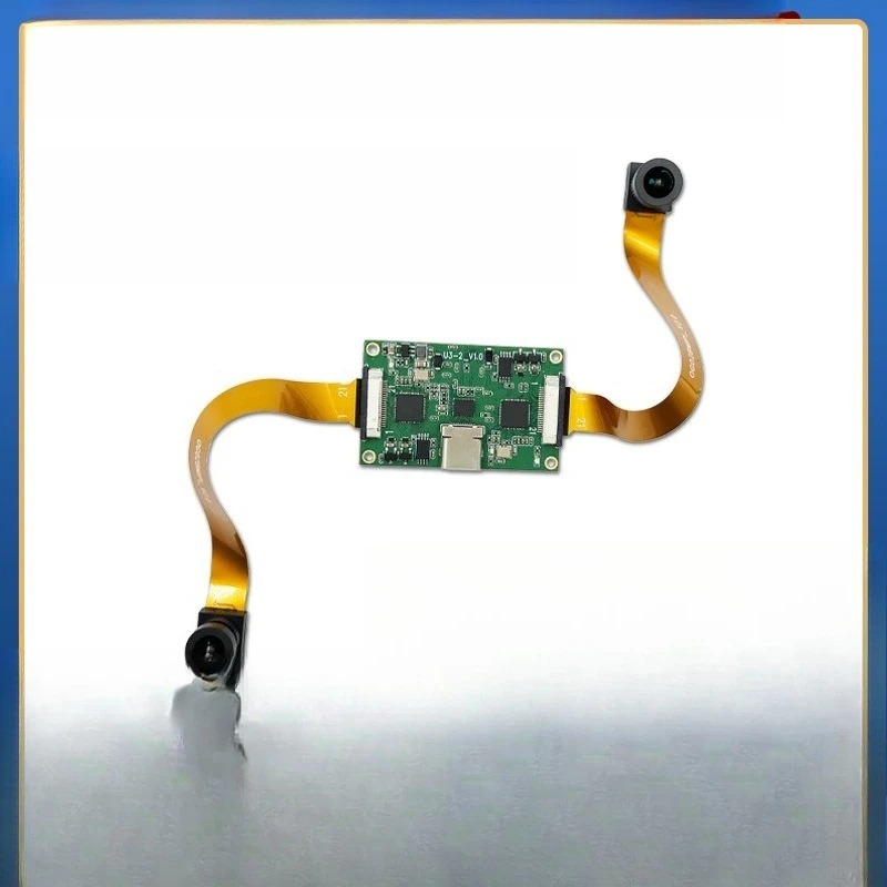 USB3.0 Type C interface 2 million pixel binocular color global shutter camera with synchronous output