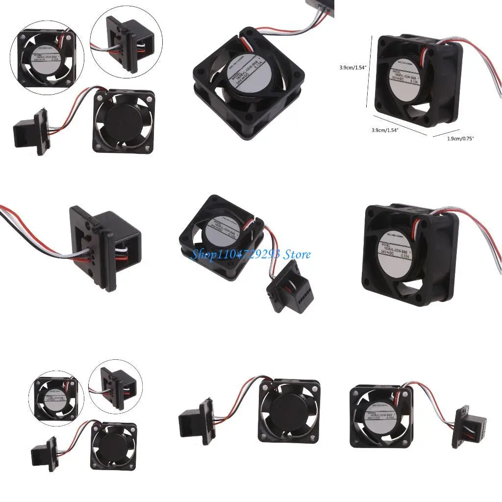 

Y2GD 39x39x19mm A90L-0001-0575#A 1608VL-05W-B69 4020 39mm 24V 0.09A Fanuc Cooling Fan