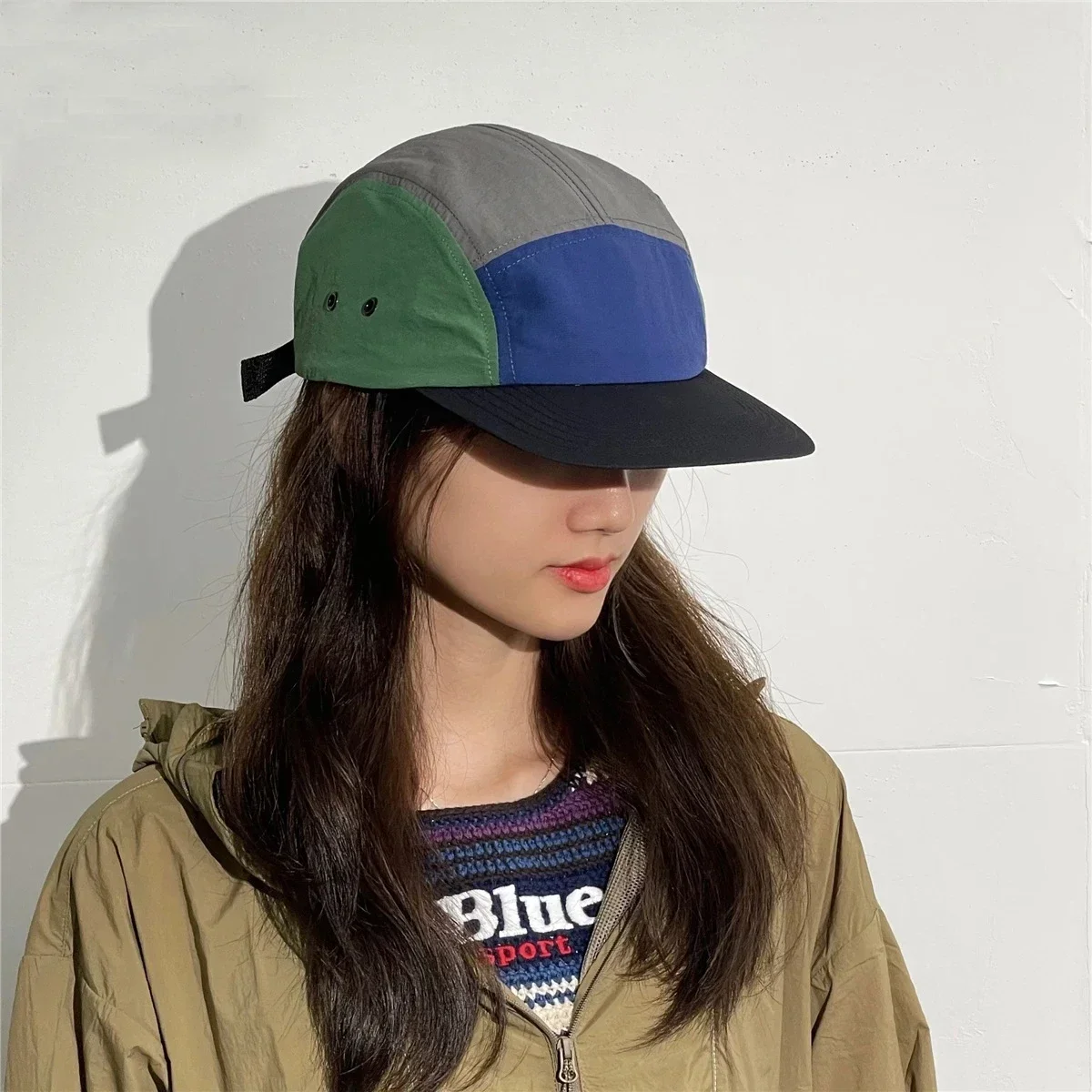 2024 Fast Dry Waterproof 5 Panel Baseball Caps Casquette Femme Luxe Snapback Hip Hop Trucker Golf Hats for Man Women