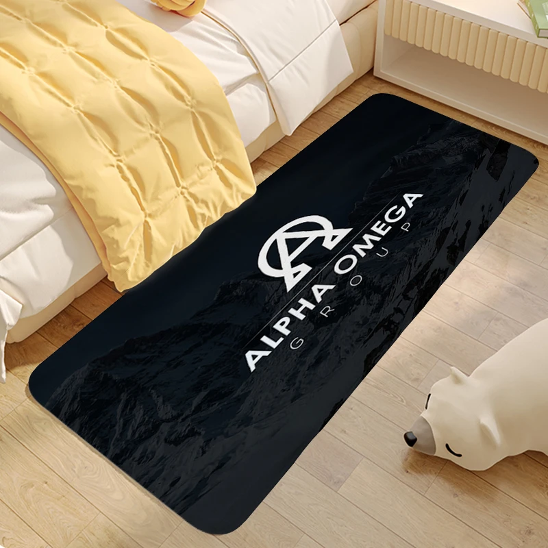 Non-slip Foot Mat O-Omegas Custom Living Room Kitchen Treadmill Rugs Hallway Bedroom Floor Carpets Funny Doormat Entrance Door