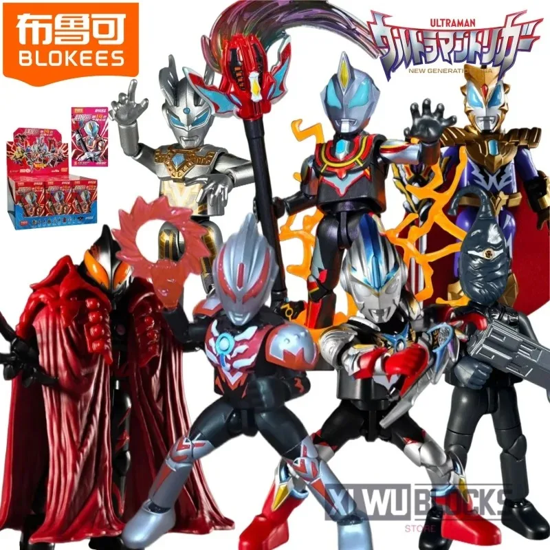 

Blokees Ultraman Galaxy версия Chapter 14 Kaiser Belial Shining Ultraman Zer Ultimate Final подвижная модель игрушка в подарок