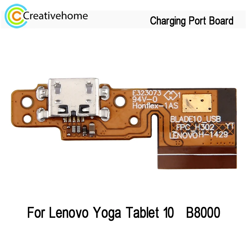 Charging Port Board For Lenovo Yoga Tablet 10 / B8000 USB Power Repair Replacement Part