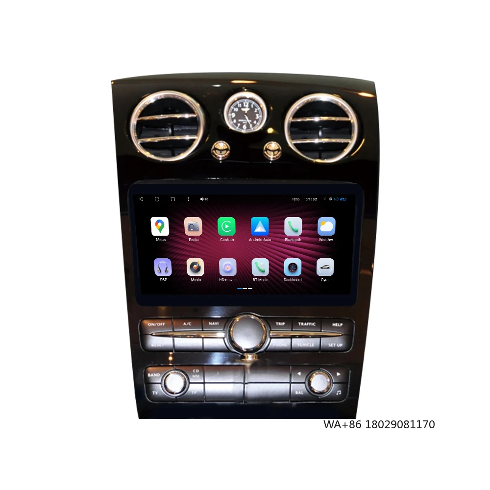 

CKSD 10.1 Inch Android 13 Car Radio cd Player Stereo Screen Carplay Multimedia for Continental 2005-2011