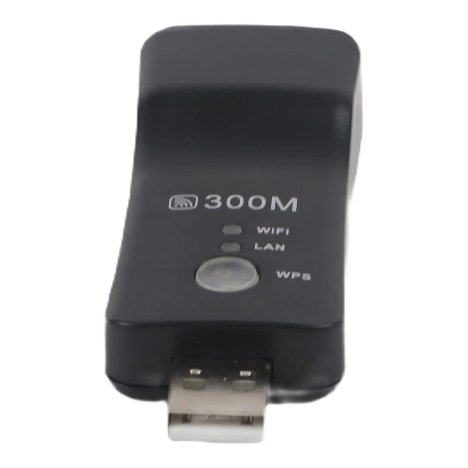 Black USB WiFi Repeater Adapter Wireless AP Repeater Converts Wireless To Ethernet Signal Efficient Signal Boosting