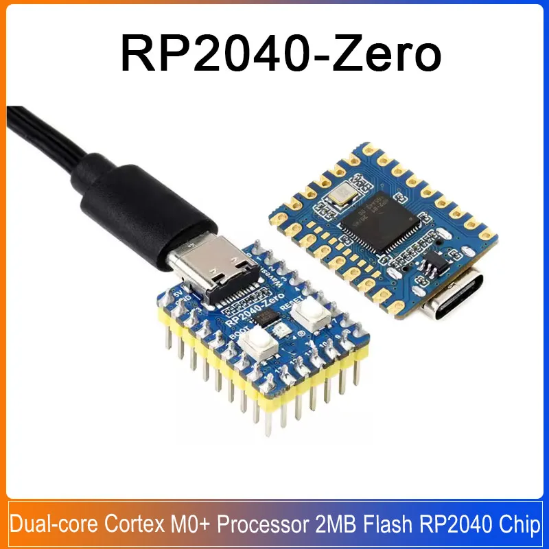 

1-20PCS RP2040-Zero Development Board Raspberry Pi Pico RP2040 Super Mini Dual-core processor microcontrolle Module with 2M USB