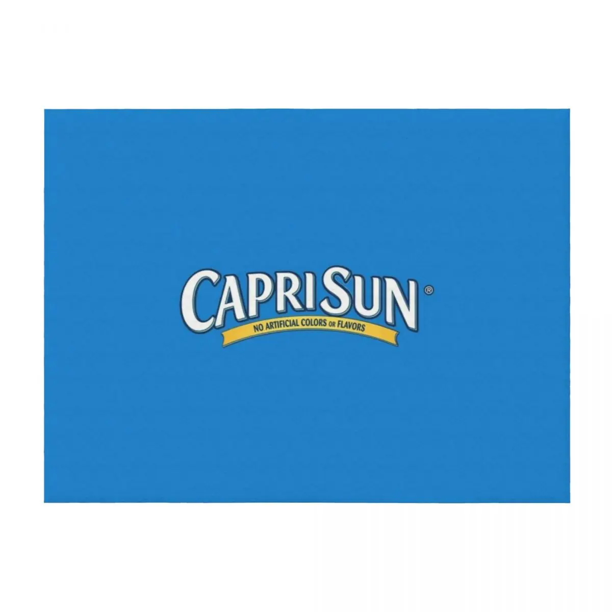 

Copy of CapriSun Juice Logo Throw Blanket Hairy Sofas Soft Beds Sofa Blankets