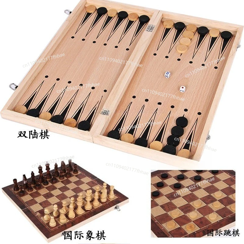 Extra Large Chess Solid Wood Set