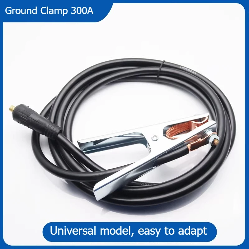 Ruiling Electric Welding Argon Arc Welding Machine 300A 1.2m 2m 3m 4m 5m Ground Wire Clamp, Ground Clamp, Iron Clamp