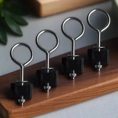 

4pcs Round Screws Iron Durable For Kids Safety Portable Trampoline Parts Replaceable Accessories Trampoline Supply