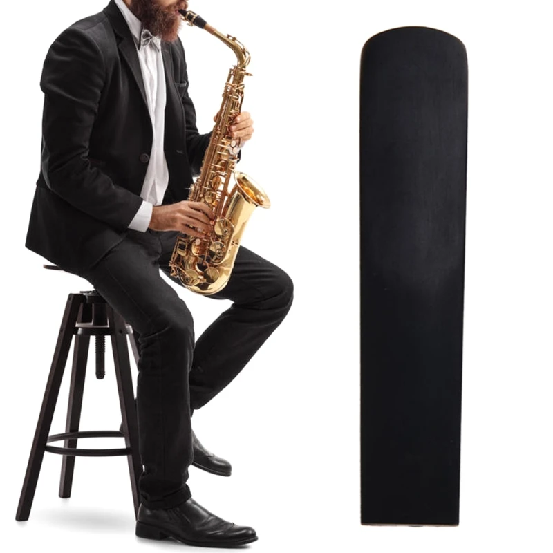 Ance in resina per sassofono clarinetto bocchino nero Reed forza 2.5 per accessori per sassofono Sax contralto/tenore/Soprano