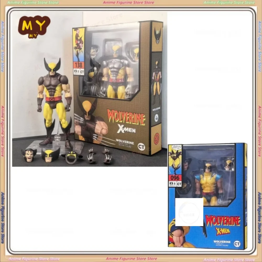 

Новый CT Toys Mafex 96 Росомаха Фигурка Коричневый Комикс X-Men Фигурка Mafex 138 Shf Аниме Фигурка Ko Модель Игрушки Подарки