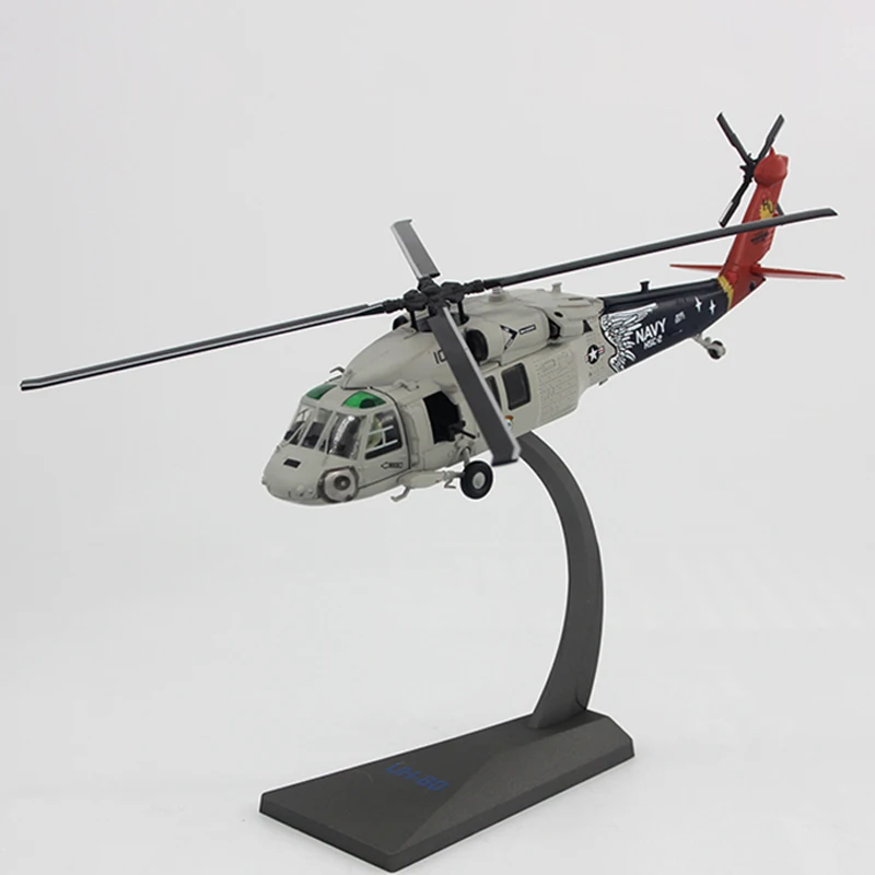 1:72 Scale US Land Airlines UH-60 Military Aircraft Model HSC-2 Fleet Angels Diecast Alloy Classics Toys Souvenir Gifts Display