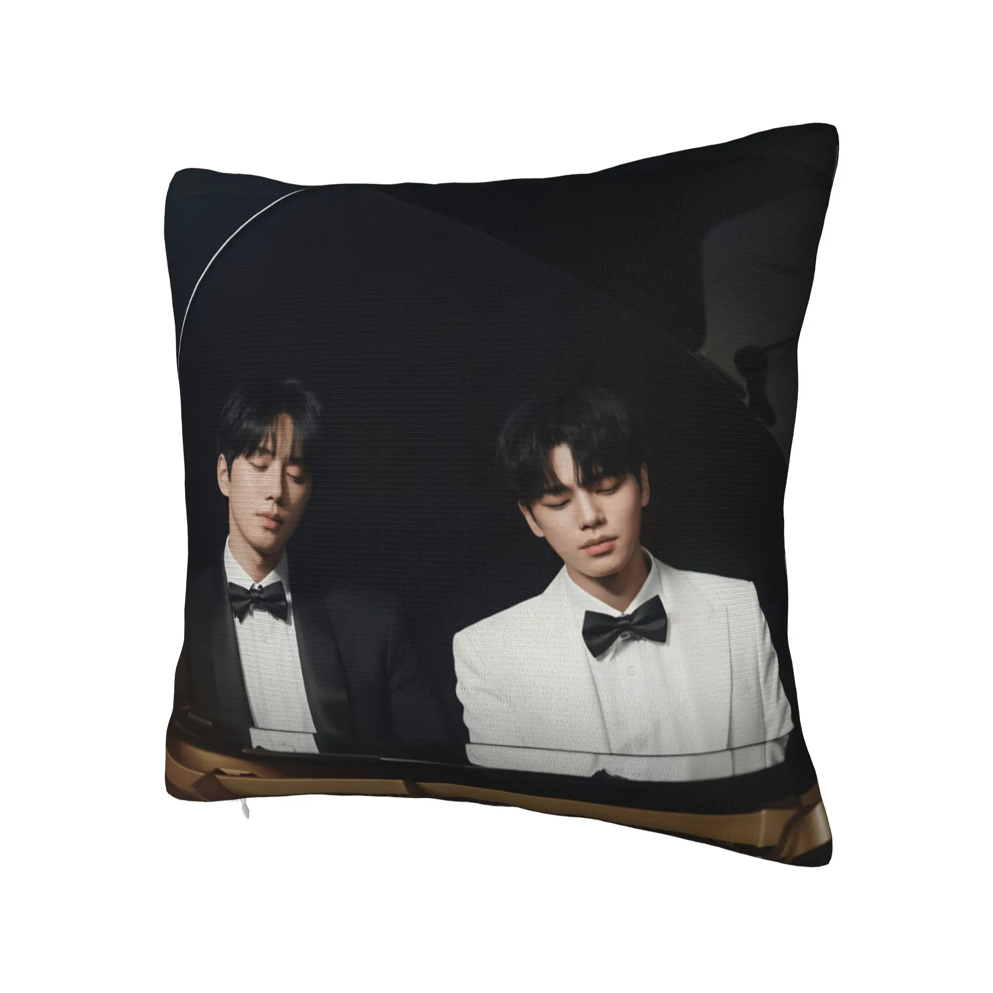 Kdrama Four Hands Two Sonatas Pillow Case  Morden Pillow Cover Soft Pillowcases For Sofa Couch Bed Living Room