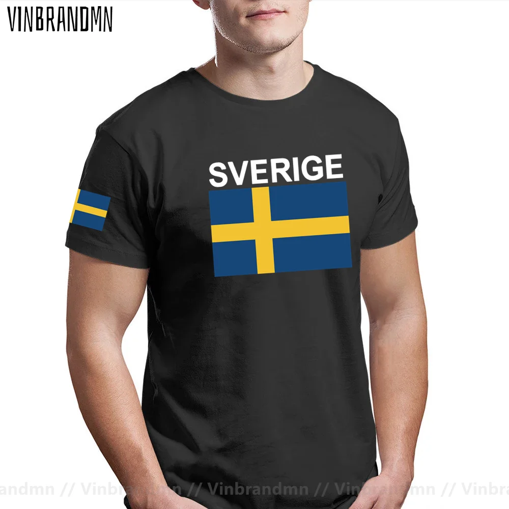 Sweden Sverige Mens Tshirts Swedish Swede T shirts Jerseys Nation Team T-shirts Sports Newest Tops Tee Gyms Clothing Country SWE