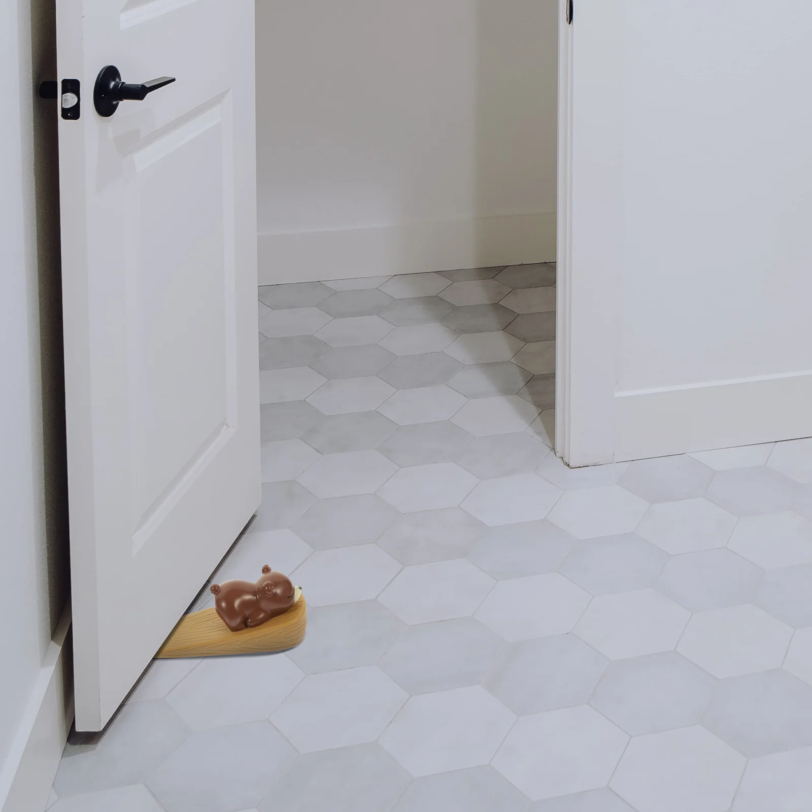 

Creative Animal Door Stopper Compact Lightweight Size for Home Anti- Security Non-Skid Door Wedge Stop Protector